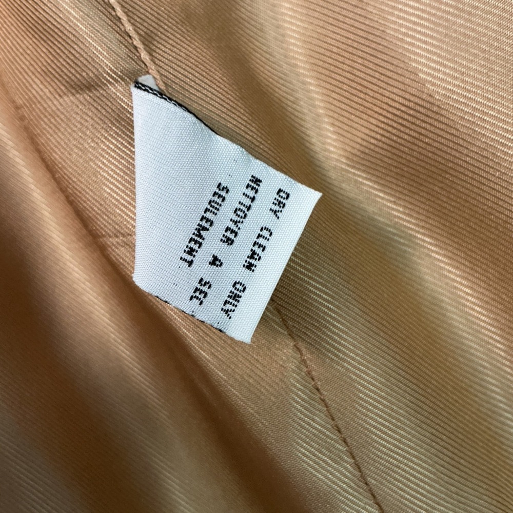 Talbots 100% Pure Camel Hair Blazer Jacket Made in Italy Tan Women 12 - Picture 3 of 8